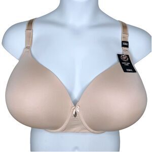 NWT Torrid Curve Lightly Lined T-Shirt Bra sz 46G * Light Beige Nude Microfiber